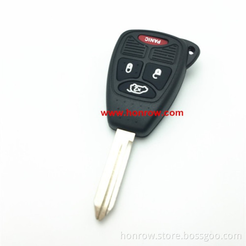 Hot sale Chrysler 3+1 Button remote key shell cover case for chrysler car key